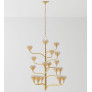 PS9131 AGAVE GOLD CHANDELIER