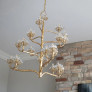 PS9131 AGAVE GOLD CHANDELIER