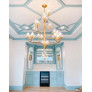 PS9131 AGAVE GOLD CHANDELIER