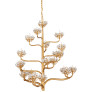 PS9131 AGAVE GOLD CHANDELIER
