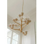 PS9131 AGAVE GOLD CHANDELIER