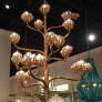 PS9131 AGAVE GOLD CHANDELIER