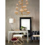 PS9131 AGAVE GOLD CHANDELIER