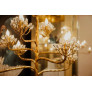 PS9131 AGAVE GOLD CHANDELIER