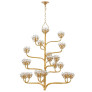 PS9131 AGAVE GOLD CHANDELIER