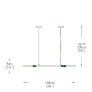 PS9135 DRIFTER PENDANT LINEAR