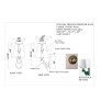 PS9136 FRENCH DESIGNER WALL LIGHTS