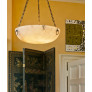 PS9139 Burton Alabaster Bowl Ceiling Light