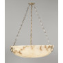 PS9139 Burton Alabaster Bowl Ceiling Light
