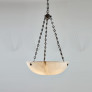 PS9139 Burton Alabaster Bowl Ceiling Light