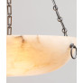 PS9139 Burton Alabaster Bowl Ceiling Light
