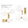 PS9141 Bubble Sconces