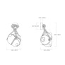 PS9144 Knotty Bubbles Sconce Small