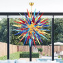 PS1519 CONTEMPORARY CHANDELIER STARBURST MULTICOLOR