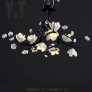 PS1536 BRASS BRANCH CHANDELIER