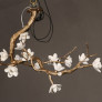 PS1538 BRASS BRANCH CHANDELIER