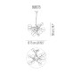 PS1569 BUBBLES CHANDELIER