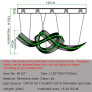 PS1573 RIBBON CHANDELIER
