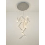PS1629 ORIA GOLD CHANDELIER