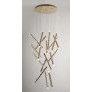 PS1629 ORIA GOLD CHANDELIER