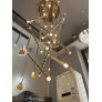 PS1629 ORIA GOLD CHANDELIER