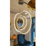 PS1648 ROCK CRYSTAL BRASS CIRCLES LIGHT