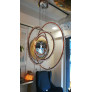 PS1648 ROCK CRYSTAL BRASS CIRCLES LIGHT