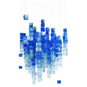 PS1693 SHAKE CHANDELIER BLUE