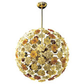 PS1720 MURANO GLASS ROUND CHANDELIER