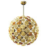 PS1720 MURANO GLASS ROUND CHANDELIER