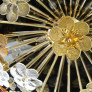 PS1720 MURANO GLASS ROUND CHANDELIER