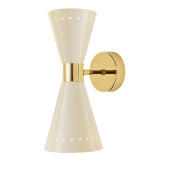 PS1819 MEGAFONO BRASS WALL LAMP