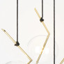 PS1837 NUVOLA THREE LIGHT CHANDELIER