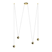 PS1838 SFERE DOUBLE PENDANT