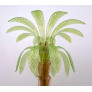 PS1845 AMBER GREEN PALM TREE