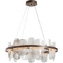 PS1886 VITRE LED 38 INCH BRONZE PENDANT CEILING LIGHT