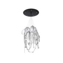 QZ0770 MEMENTO MORI GLASS CHANDELIER