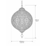 QZ1668 LALA MIRA PENDANT