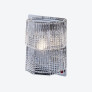 TDB7788 Tuile de Cristal Wall Unit Large Size Piccadilly