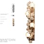 JK061W MANTOAN HAND BLOWN SCONCES