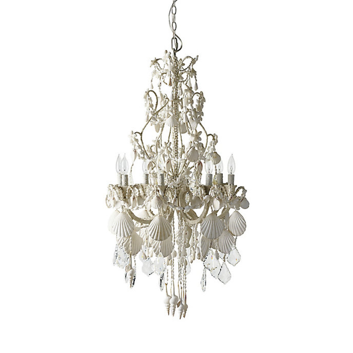 PS1714 HARBOR SHELL CHANDELIER PS1714 HARBOR SHELL CHANDELIER