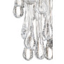 PS2197 CLEAR DROP CHANDELIER