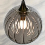 PS2009 VINE CHANDELIER GREY AND CLEAR
