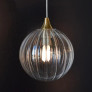 PS2009 VINE CHANDELIER GREY AND CLEAR