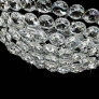 PS2123 MODERN EGYPTIAN CRYSTAL COPPER CHANDELIER
