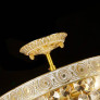 PS2124 EXQUISITE EGYPTIAN CRYSTAL CEILING LAMP