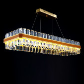 PS2127 RECTANGULAR K9 CRYSTAL CHANDELIER