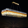 PS2127 RECTANGULAR K9 CRYSTAL CHANDELIER