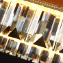 PS2127 RECTANGULAR K9 CRYSTAL CHANDELIER