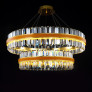 PS2128 COPPER K9 CRYSTAL CHANDELIER